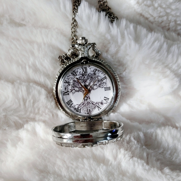 Other - Elegant Tree Of Life Pocket Watch
